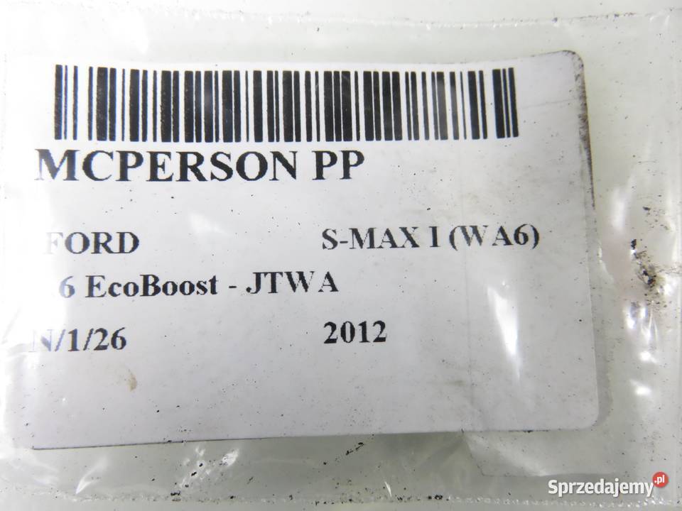 MCPERSON PRAWY PRZEDNI FORD S I WA6 16 EcoBoost Amortyzatory