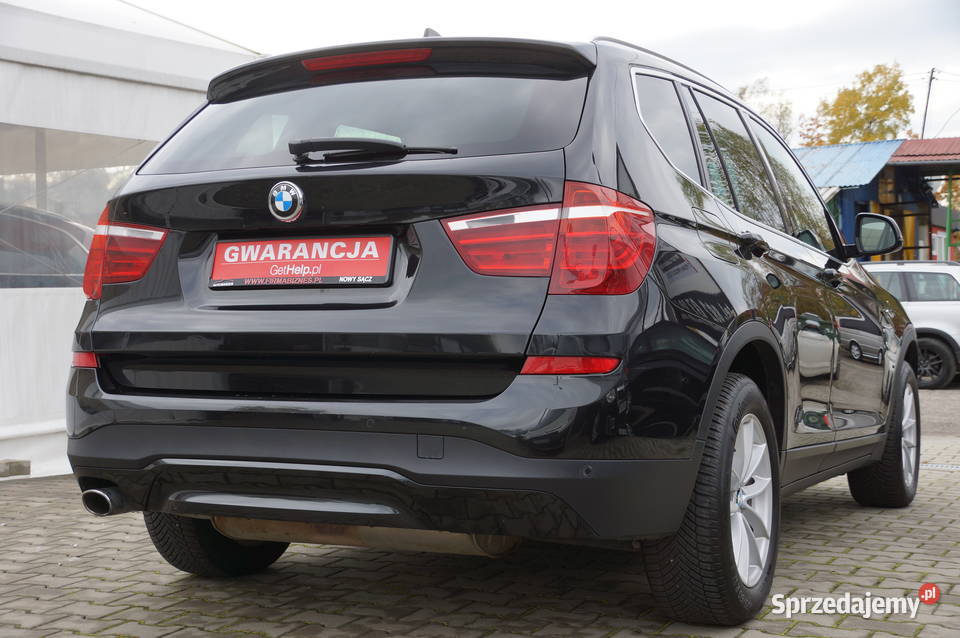 BMW X3 20 Benzyna 184 4x4 Navi Skóra Biksenon wielofunkcyjna kierownica małopolskie Nowy Sącz sprzedam