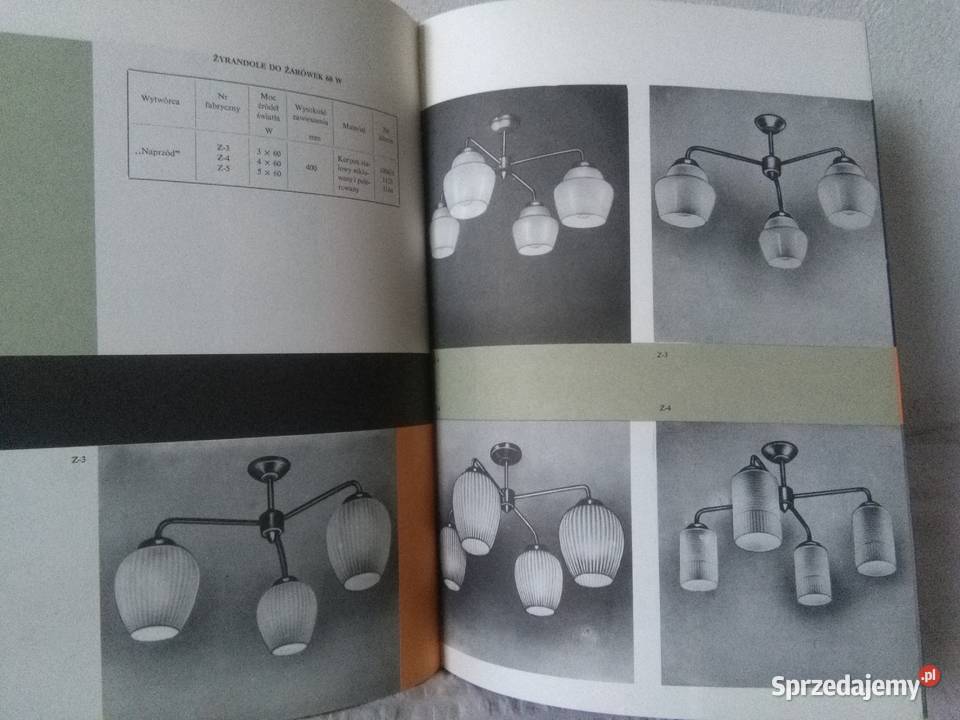 Katalog Opraw Oświetleniowych 33J wyd 2 1971 r Warszawa
