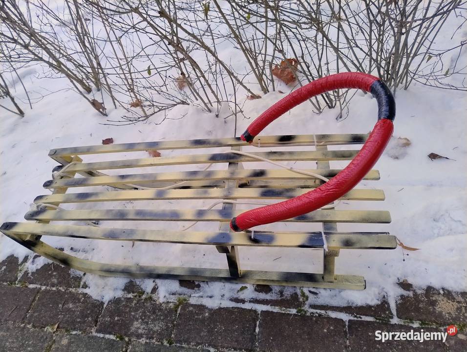 Sanki drewniane Sanki