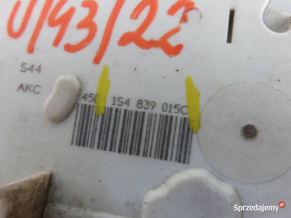 ZAMEK LEWY TYLNY SKODA FABIA II 1S4839015C