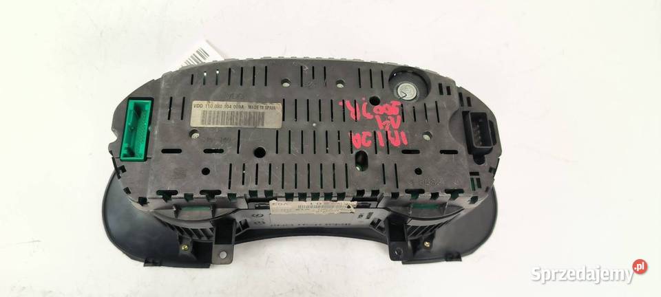 LICZNIK ZEGAR SEAT IBIZA III 6L0920801 kujawsko-pomorskie Lipno