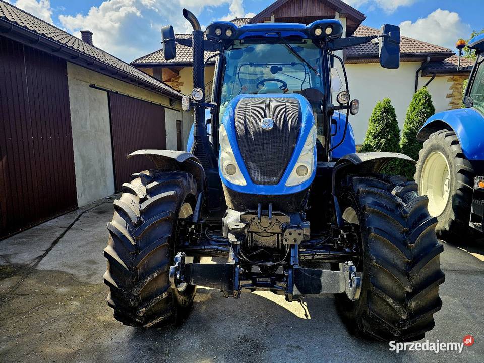 Holland t6175 Salon TUZamortyzowana oś i kabina Rewers elektrohydrauliczny