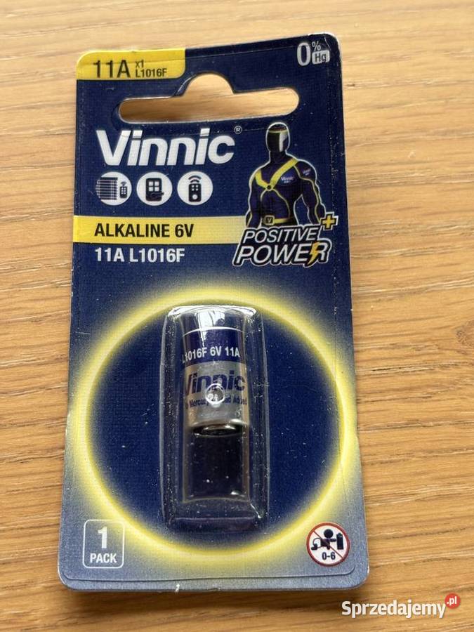 Bateria alkaliczna Vinnic 11A MN11 L1016F 1 Bytom