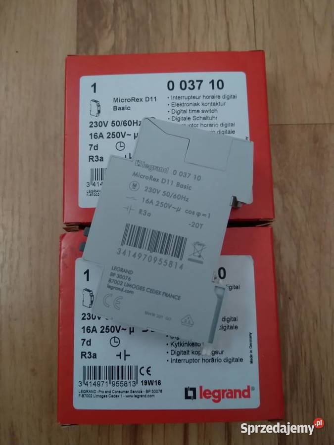 Programator czasowy MicroRex D11 Basic 16A Chojnice