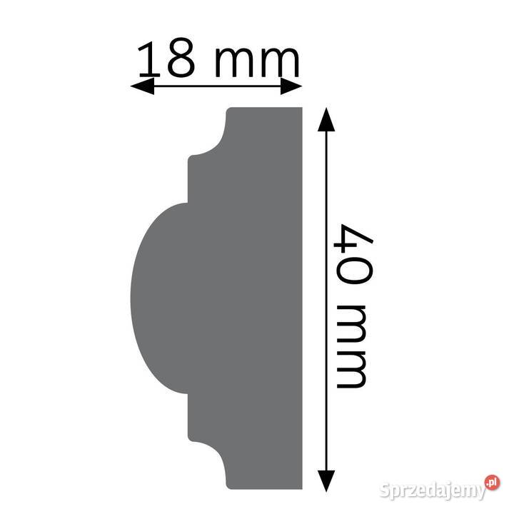 Listwa naścienna gładka Creativa LPC02 Ełk
