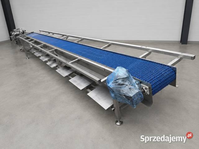 Stół rozbiorowy z przenośnikiem taśmowym 75 m Głogówko sprzedam