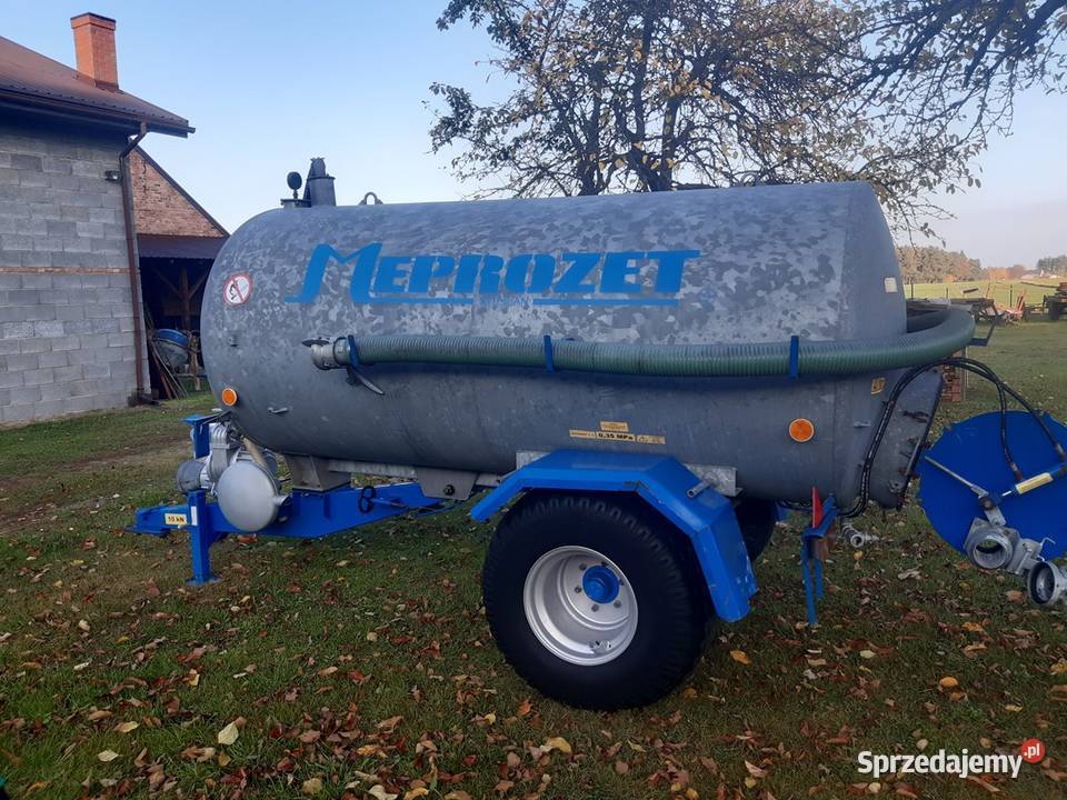 Beczkowóz Meprozet 5000 l Nowy Beczka Wóz Grabów nad Prosną