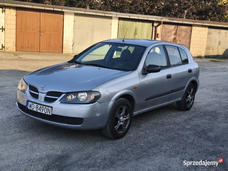 Nissan Almera 18 benzyna sprawna klimatyzacja kupiony w polskim salonie Almera lubelskie Łuków