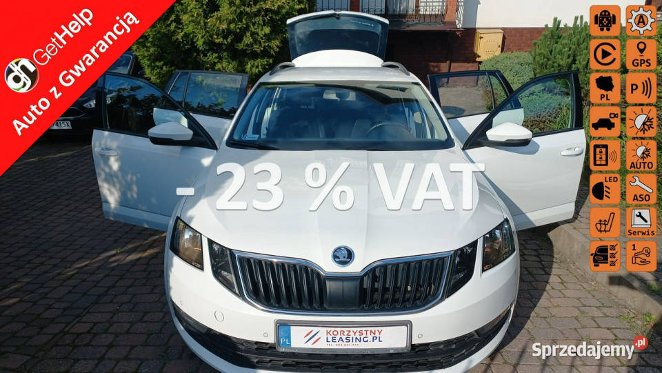 koda Octavia DSG Salon Serwis ASO 15 TSI 150 293000km Gdańsk