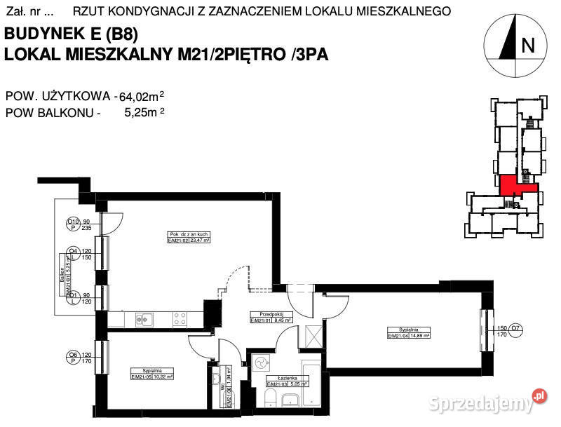 Dwustronne parku Nowe z 2025 Wykończone Wysoki 64m2 Warszawa