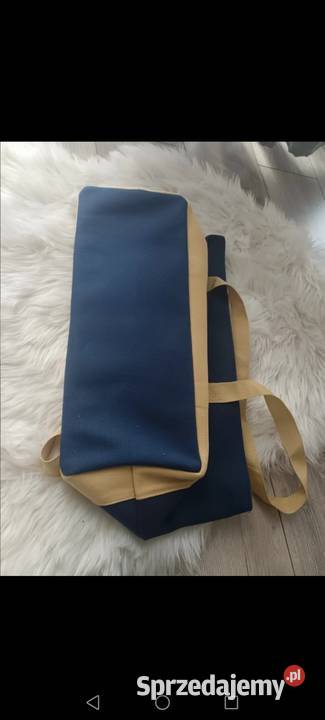Torba do ręki granatowa duża niebieski Krosno sprzedam