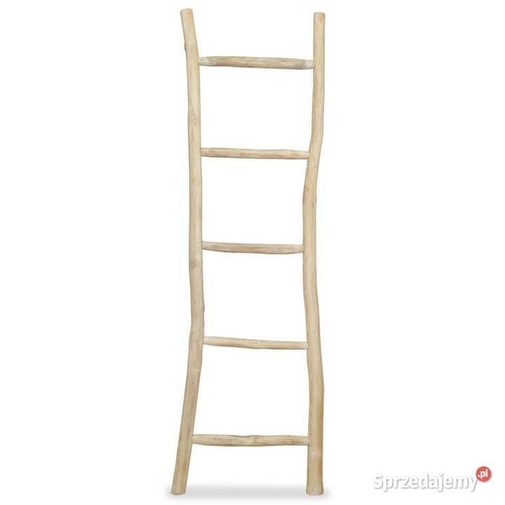 vidaXL Wieszakdrabinka na ręczniki 5 szczebli mazowieckie Warszawa