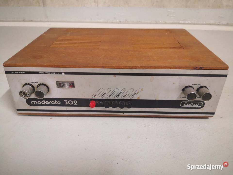 Wzmacniacz unikat z 1974 Polkat MODERATO 302 Rzeszów