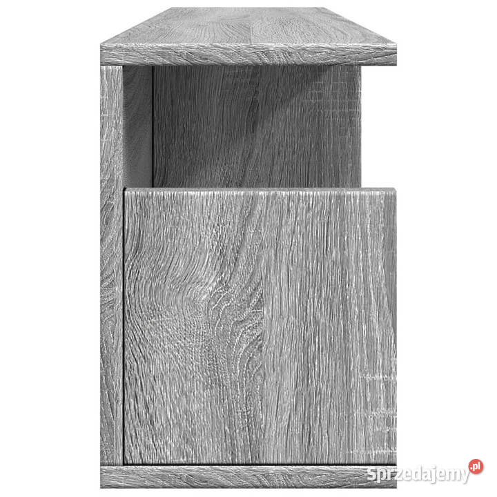 Półka ścienna 80x20x30 szary dąb sonoma WM854837 Warszawa