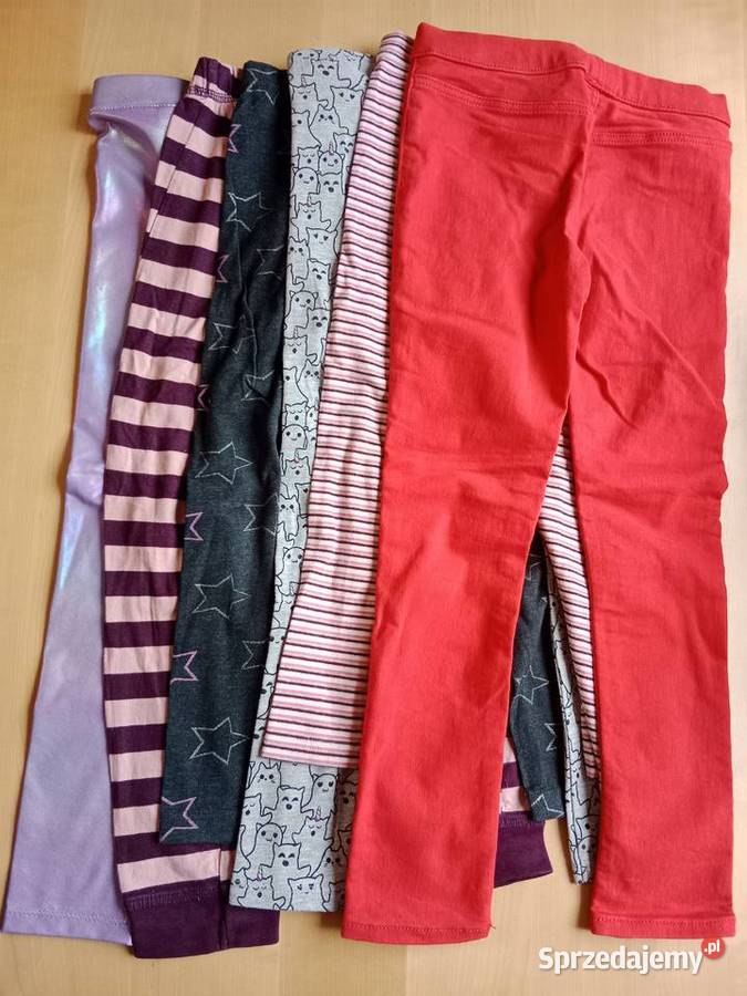 Leginsy zestaw 116 Spodnie Poznań