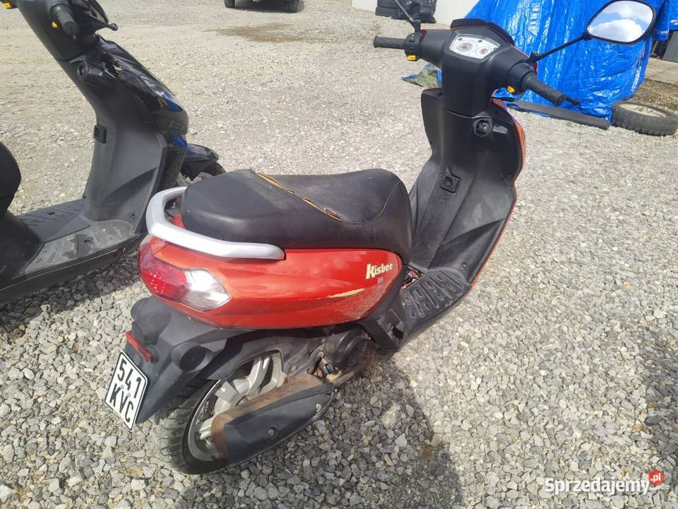 Peugeot Kisbee 1 pomarańczowy bez prawa do Małyszyn Dolny