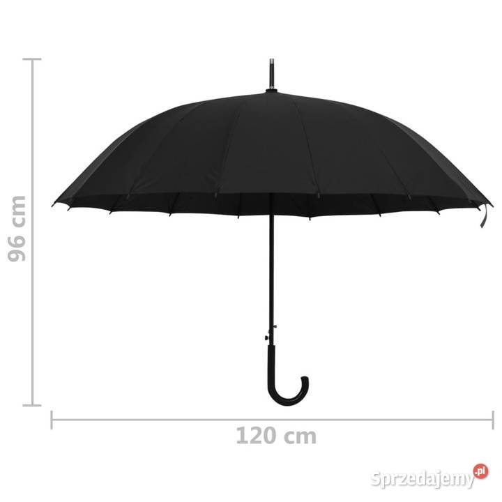 Parasolka automatyczna czarna 120 WM149139 Pozostałe Warszawa