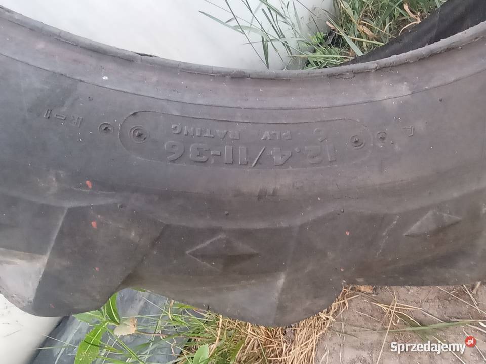 Opona 124r36 radialka 1058018 Goodyear 10pr Poddębice sprzedam
