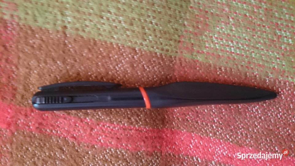 Stary długopis dwukolorowyunikatPRL lubelskie Szczebrzeszyn