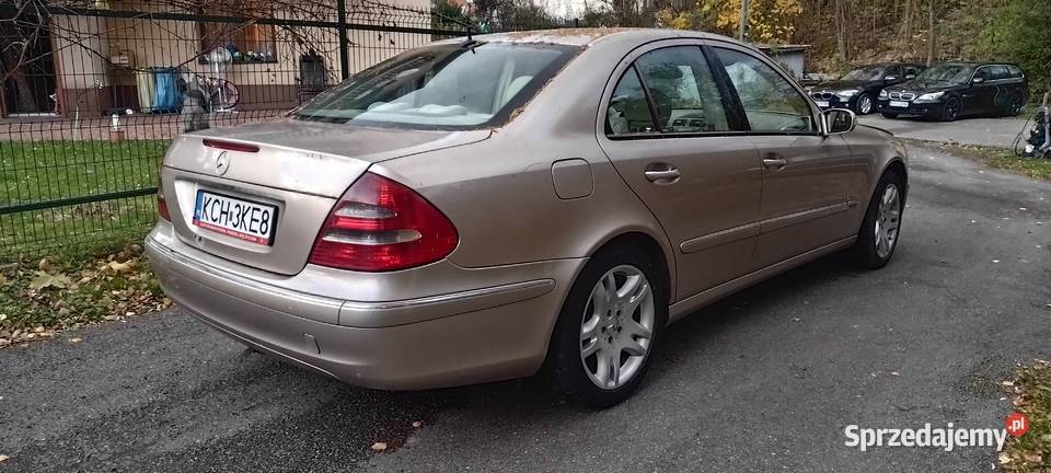 mercedes w211 32 cdiokazja Klasa E Kraków
