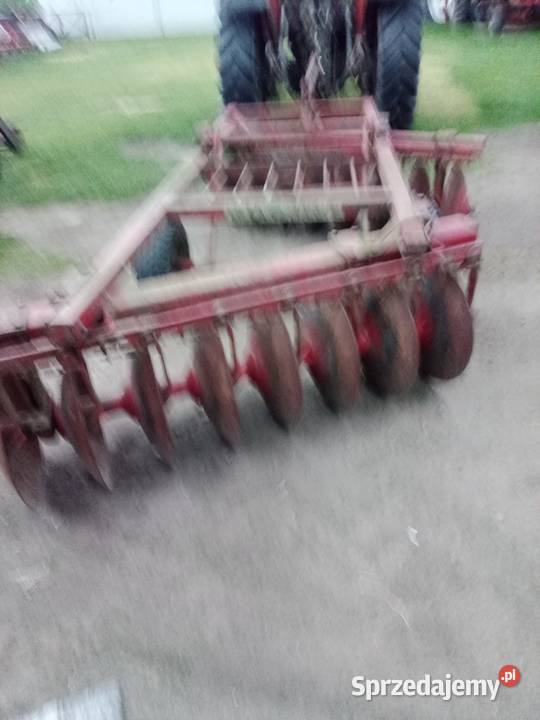 Broń talerzowa ciągana ciężką 22 m Do ciągnika lubelskie sprzedam