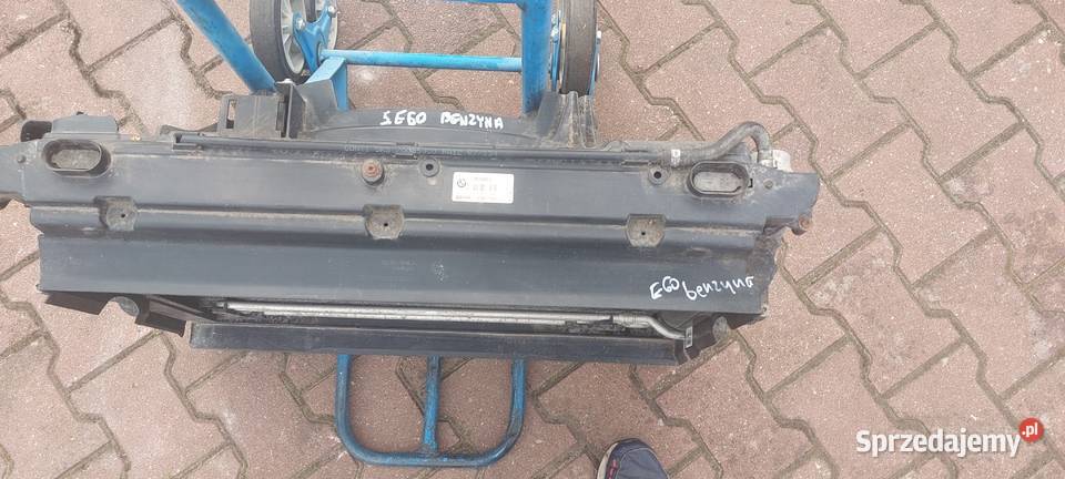 Komplet chlodnic wentylator BMW 5 E60 E61