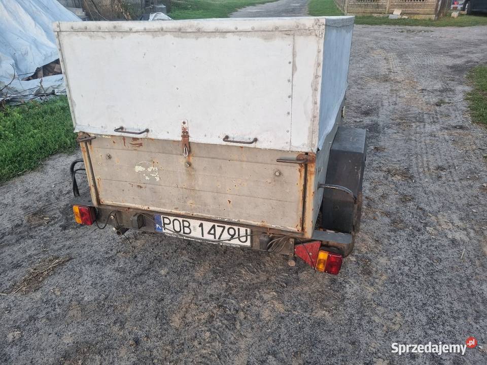 Przyczepka samochodowa dmc 500 Łopiszewo