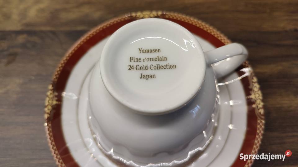 Serwis do kawy porcelana japońska kpl