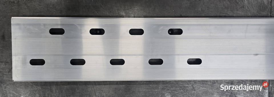 Panel podłogowy ALU 2x wzmoc 210x20x3 otwor kujawsko-pomorskie Lubanie