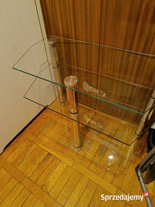 Stolik szklany w kształcie rombu ścierka 42cm Gdańsk