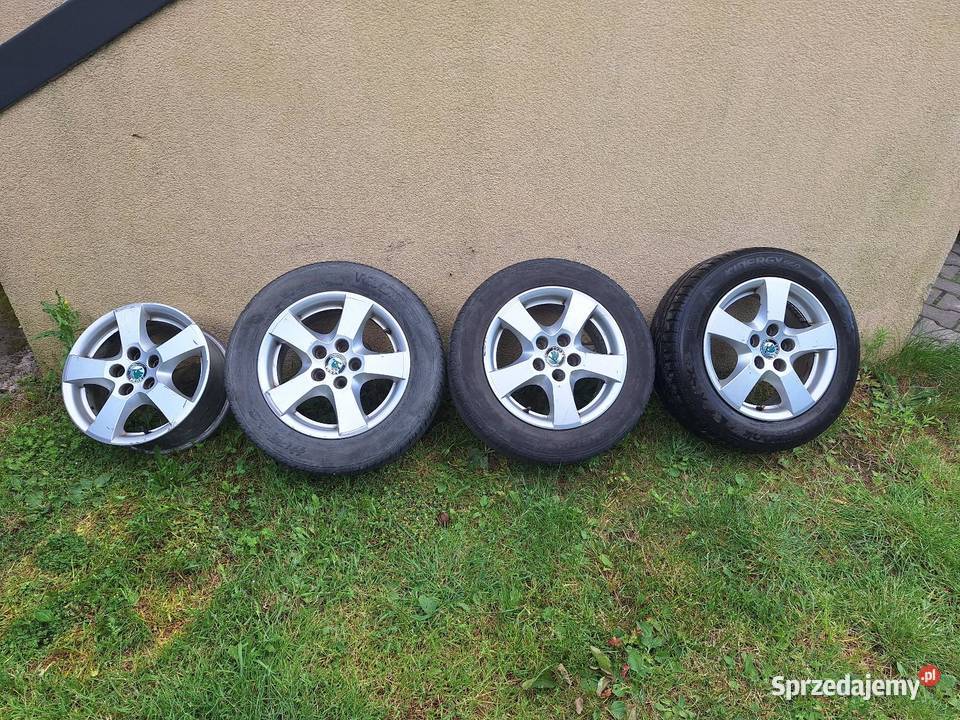 KOŁA FELGI ALUMINIOWE R14 5X100 ET 43 SKODA Sobienie-Jeziory