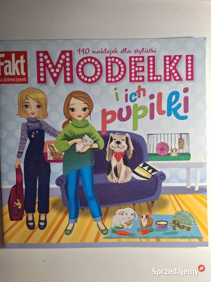 Modelki I Ich Pupile Książeczka Z Naklejkami