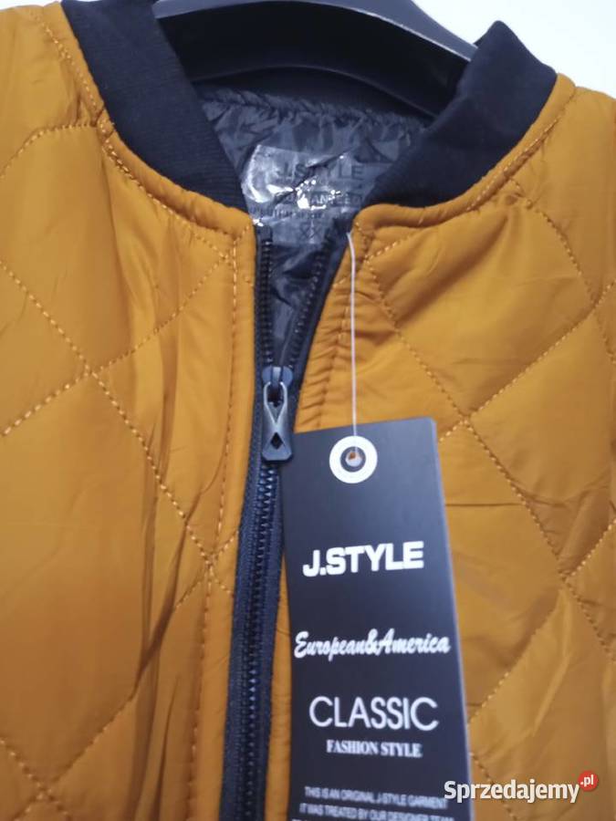 Kurtka męska J STYLE przejściowa Bomberka XXL Kurtki i płaszcze Tychy