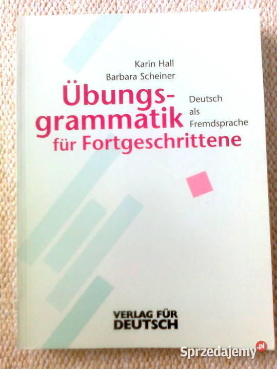 bungsgrammatik Deutsch als Fremdsprache fr Rok wydania 2000 Warszawa