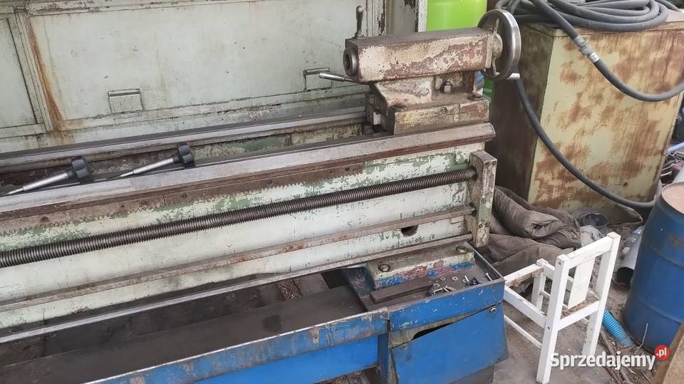tokarka TOS TRENCIN SUI 402000 uchwyt 250mm Produkcja dolnośląskie Syców