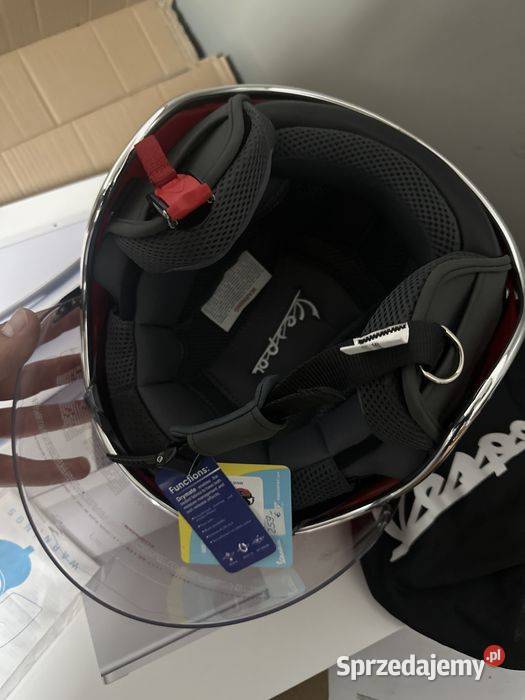 Kask piaggio Vespa Size S rozmiar S pokrowiec Pozostałe wielkopolskie Poznań sprzedam
