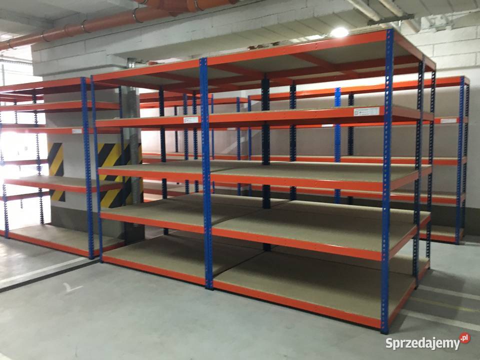 Regał do magazynu garażu sklepu biura regały Radomsko