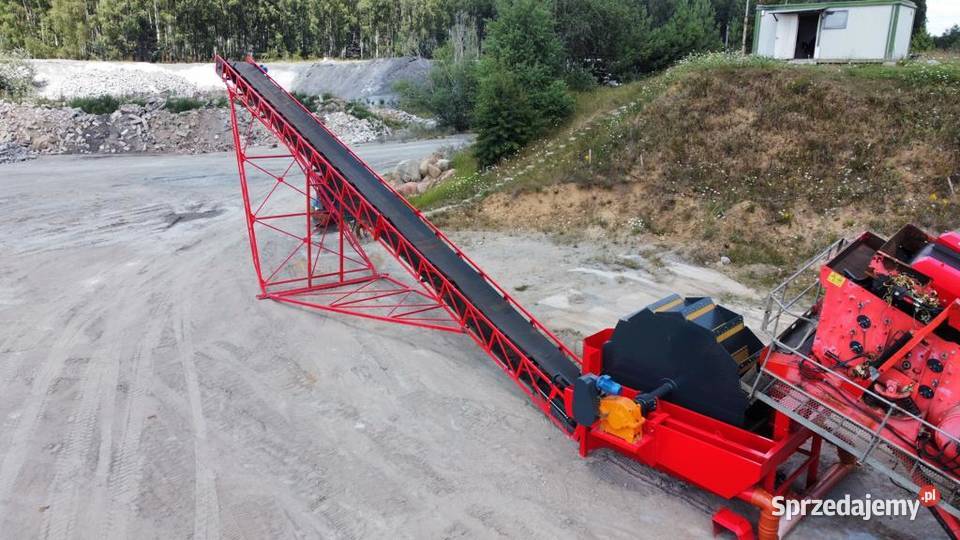 Taśmociąg przenośnik taśmowy 20m x 800mm Kołodziejewo