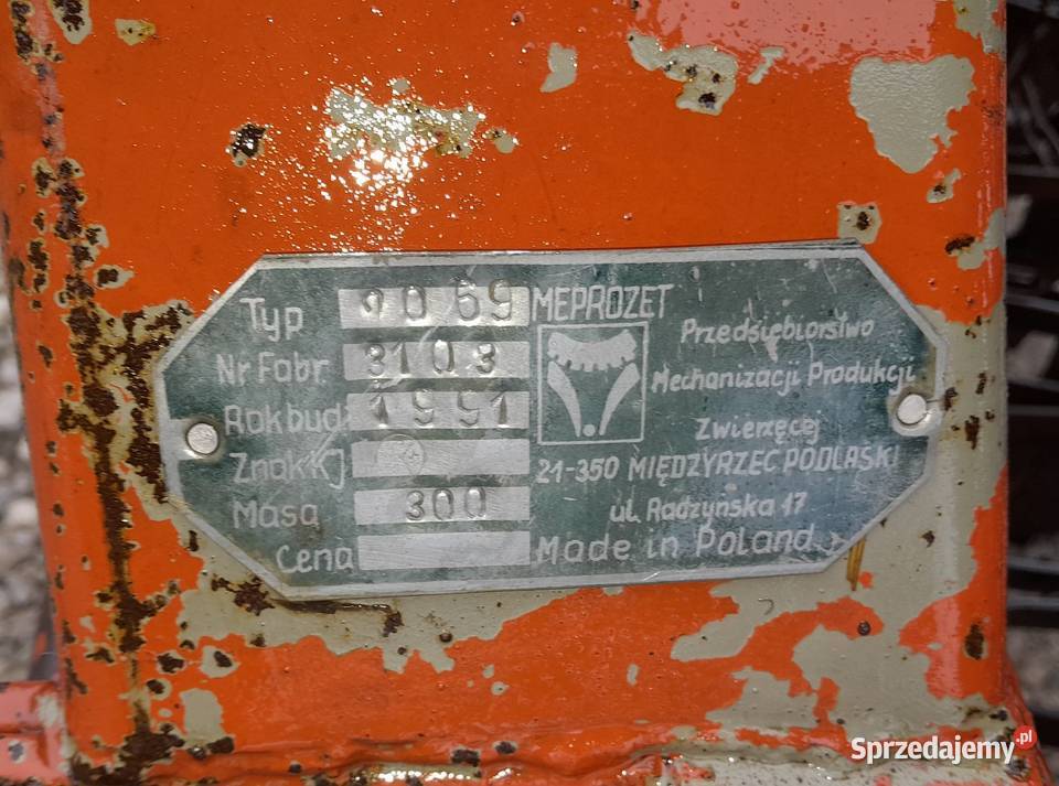 Siewnik 17 lejkowy oryginalny meprozet Miechów