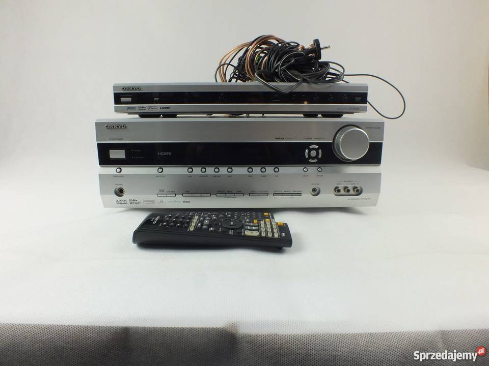 ONKYO HTR518 DVD DVSP40 MAUDIO HCS9950 50 DTS Kędzierzyn-Koźle