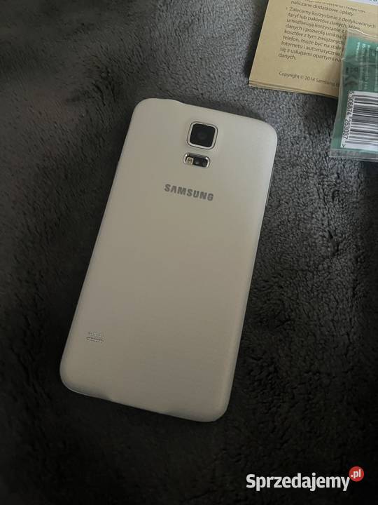 Samsung Galaxy S5 biały stan nowy wielkopolskie Oborniki