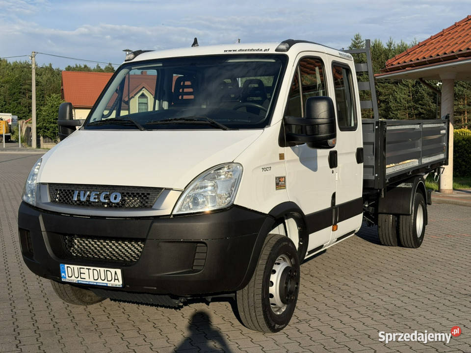Iveco Daily 70C18 V H DMC 35t Kat B Doka Wywrot Rok produkcji 2011 Widełki