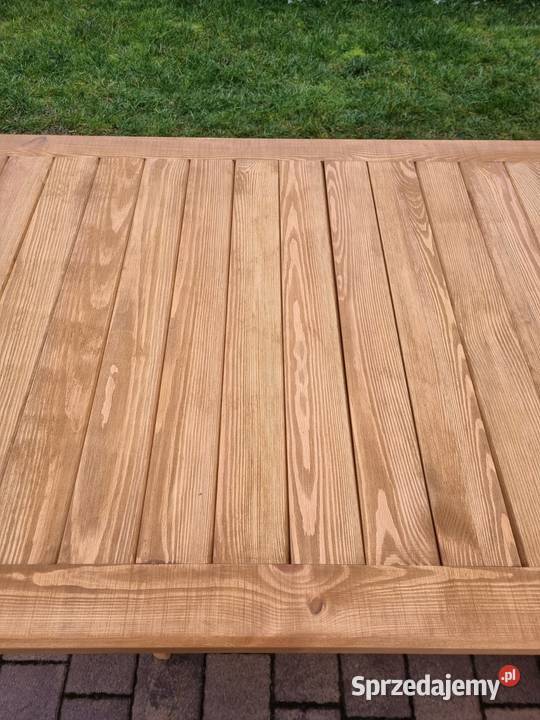 Meble ogrodowe drewniane składane meble tarasowe sprzedam