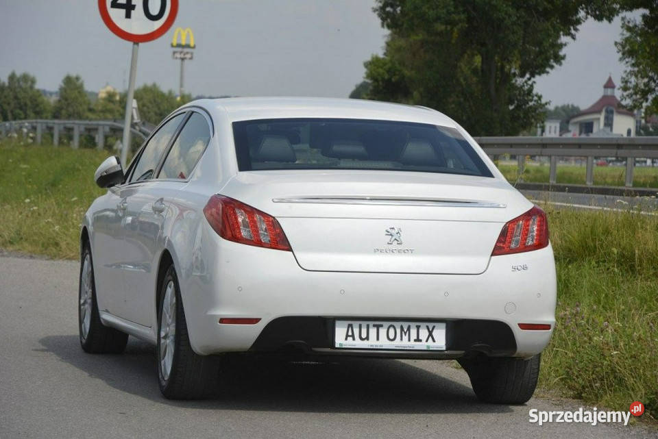 Peugeot 508 16 Turbo doinwestowany nawi serwisie Sędziszów Małopolski