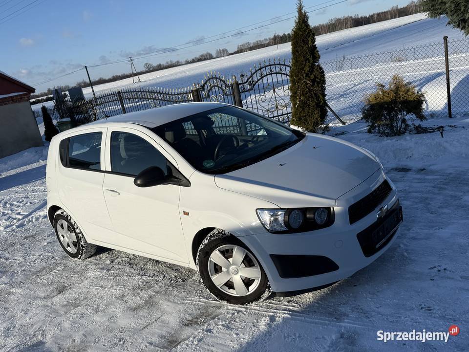 Chevrolet Aveo 2012 Niski przebieg Aveo mazowieckie Brudzeń Duży