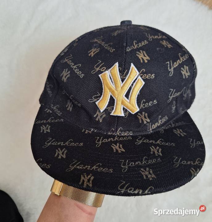 Fullcap Era Yankees czapka unisex czarna złota Kraków