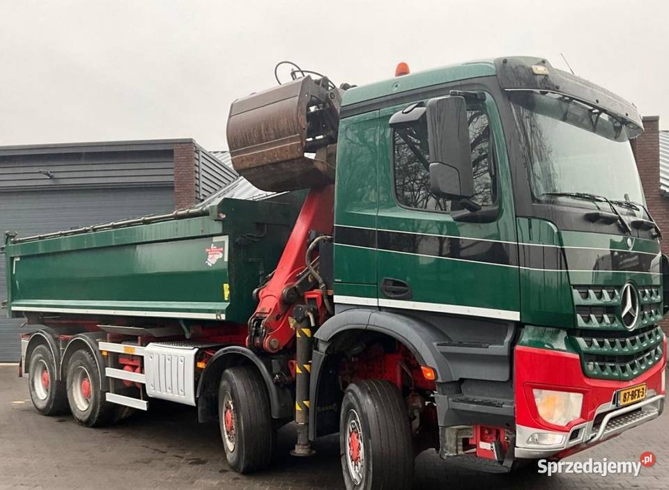 Wywrotka 8X8 Mercedes AROCS 4142 BORDMATIC z Wywrotki mazowieckie Warszawa sprzedam