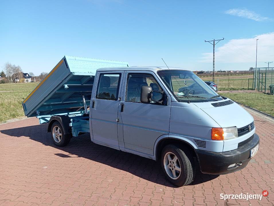 Volkswagen T4 Doka kiper wywrotka brygadowka lt Trzeszków
