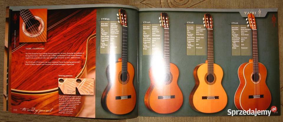 Alvarez 2005 guitar catalog katalog gitar pomorskie